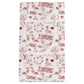 ハッピーバレンタインデー スモールペーパーバッグ (正面)