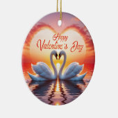 ハッピーバレンタインデー セラミックオーナメント (右)