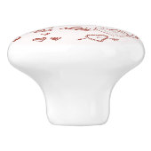 ハッピーバレンタインデー セラミックノブ (側面)