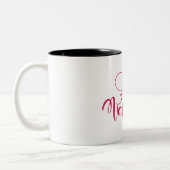 ハッピーバレンタインデー ツートーンマグカップ (左)