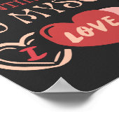 ハッピーバレンタインデー・トゥ・マイ・ラブ・ユー ポスター (角)