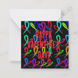 ハッピーバレンタインデー ノートカード