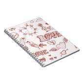 ハッピーバレンタインデー ノートブック (右側)