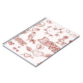 ハッピーバレンタインデー ノートブック (左側)