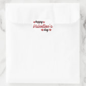 ハッピーバレンタインデー ハートシール (バッグ)