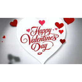 ハッピーバレンタインデー ハートシール