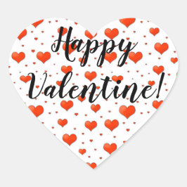 ハッピーバレンタインデー！ハートストライカー。 ハートシール