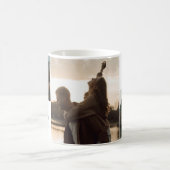 ハッピーバレンタインデー，バレンタインの贈り物，写真gi コーヒーマグカップ (中央)