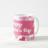 ハッピーバレンタインデー，バレンタインの贈り物，写真gi コーヒーマグカップ (正面右)