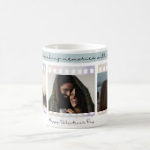 ハッピーバレンタインデー，バレンタインの贈り物，写真gi コーヒーマグカップ (中央)