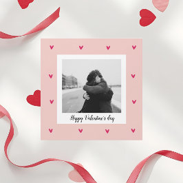 ハッピーバレンタインデー |ピンク&赤いハート |ギフト