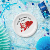 ハッピーバレンタインデー ペーパープレート (パーティー)