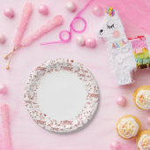 ハッピーバレンタインデー ペーパープレート (パーティー)