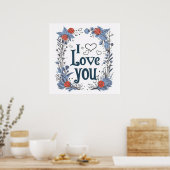 ハッピーバレンタインデー ポスター (キッチン)