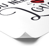 ハッピーバレンタインデー ポスター (角)