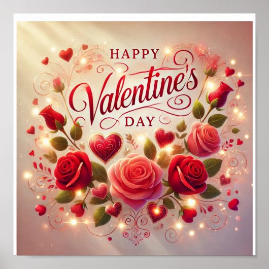 ハッピーバレンタインデー ポスター (正面)