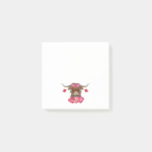 ハッピーバレンタインデー ポストイット (正面)