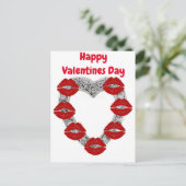 ハッピーバレンタインデー ポストカード (スタンド正面)
