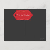 ハッピーバレンタインデー ポストカード (裏面)