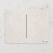 ハッピーバレンタインデー ポストカード (裏面)