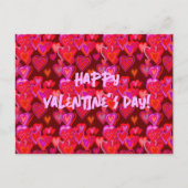 ハッピーバレンタインデー!ポストカード ポストカード (正面)