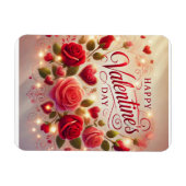 ハッピーバレンタインデー マグネット (横)