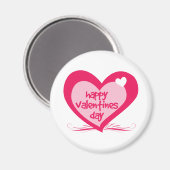 ハッピーバレンタインデー マグネット (正面/裏面)