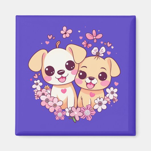 ハッピーバレンタインデー! マグネット (正面)