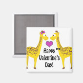 ハッピーバレンタインデー マグネット (正面/裏面)