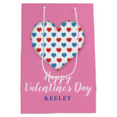 ハッピーバレンタインデー ミディアムペーパーバッグ (裏面)