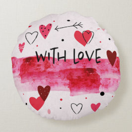 ハッピーバレンタインデー ラウンドクッション