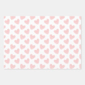 ハッピーバレンタインデー ラッピングペーパーシート (正面)