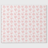 ハッピーバレンタインデー ラッピングペーパー (フラット)