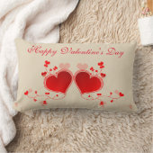 ハッピーバレンタインデー ランバークッション (ブランケット)