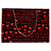 ハッピーバレンタインデー ラージペーパーバッグ (裏面)