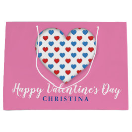 ハッピーバレンタインデー ラージペーパーバッグ