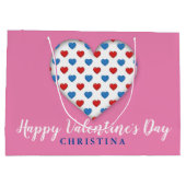 ハッピーバレンタインデー ラージペーパーバッグ (裏面)