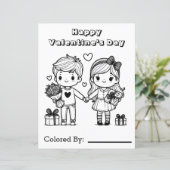 ハッピーバレンタインデー | 個人用ページの色 (スタンド正面)