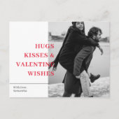 ハッピーバレンタインデー |写真はがき ポストカード (正面)