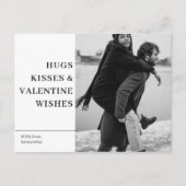 ハッピーバレンタインデー |写真はがき ポストカード (正面)