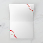 ハッピーバレンタインデー! 写真テンプレート シーズンカード (内部)