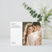 ハッピーバレンタインデー |写真 ポストカード (スタンド正面)