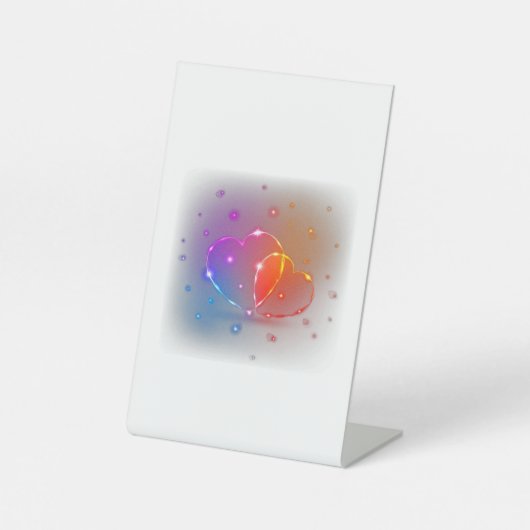 ハッピーバレンタインデー 台座サイン (正面)