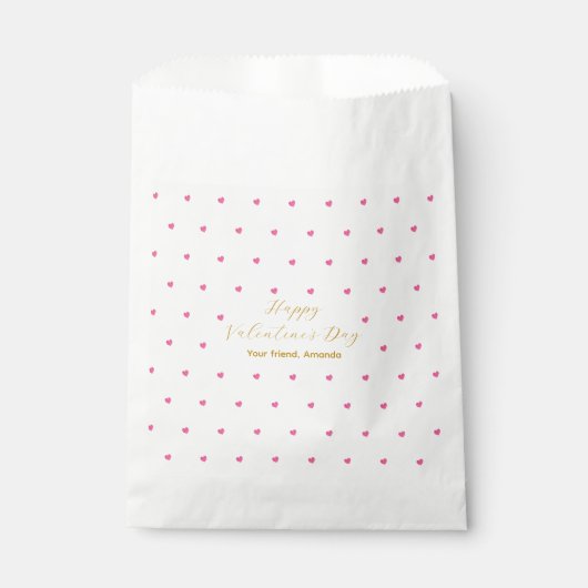 ハッピーバレンタインデー|同級生の好意バッグ フェイバーバッグ (正面)