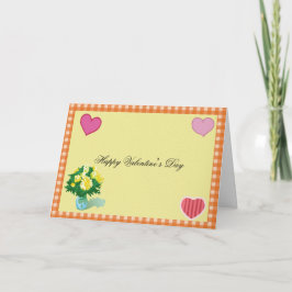 ハッピーバレンタインデー、国スタイル シーズンカード