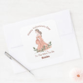 ハッピーバレンタインデー 妊婦さんへ ステッカー (封筒)