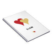 ハッピーバレンタインデー – 恋人のためのバレンタインデー ノートブック (右側)