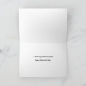 ハッピーバレンタインデー 愛してる トマト ユーモア シーズンカード (内部)