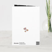 ハッピーバレンタインデー |愛は空中に❤ シーズンカード (裏面)