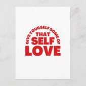 ハッピーバレンタインデー – 愛は鍵の幸福 シーズンポストカード (正面)